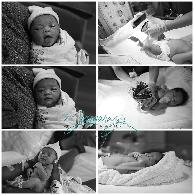 San Antonio birth, African American newborn, military birth story, newborn girl